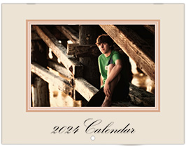 Custom Printed Monthly Photo Calendar Style CM20-C