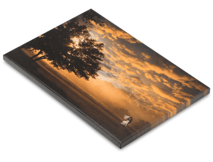 Canvas Wrap Print with Three Quarter Inch Stretcher Bar Depth