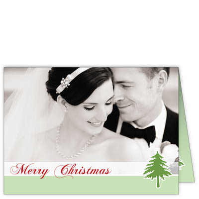 P101h Merry Christmas Holiday Card Design