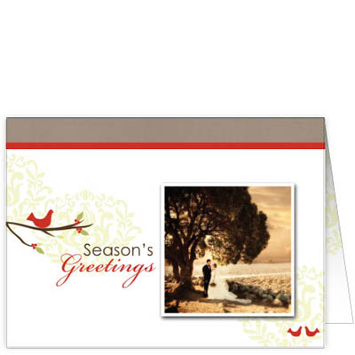 P186h Season's Greetings Holiday Card Design