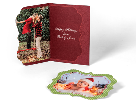 Creative Edge Die Cut Press Printed Greeting Cards