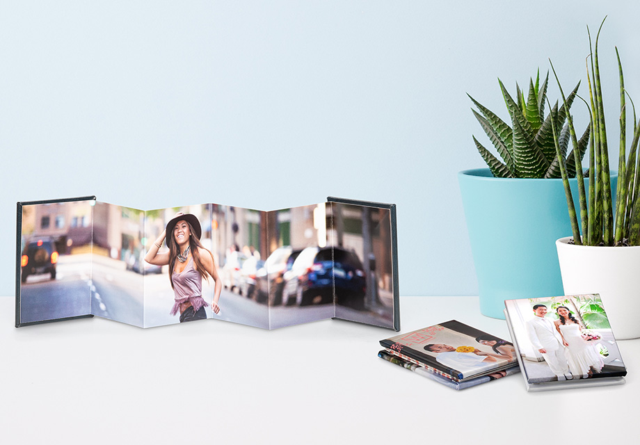 Mini Accordion Photo Folio Books