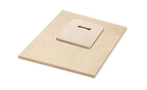 Wood Float Hanger for Sizes 12x12 and Smaller