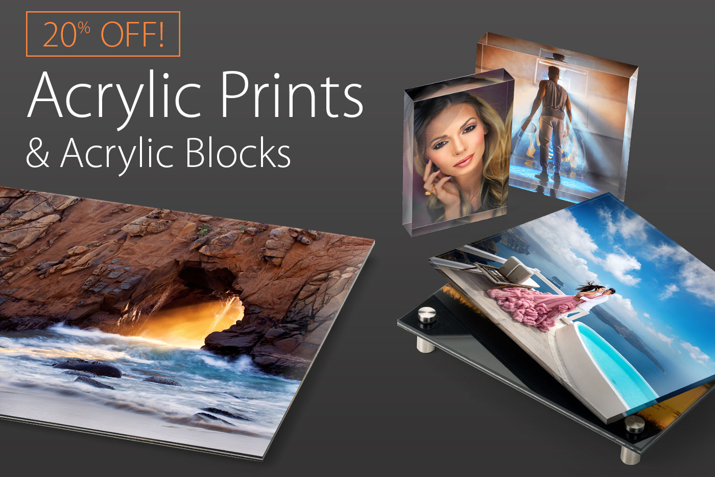 20% Off% Off Acrylic Prints!
