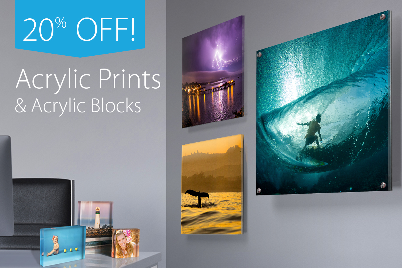 20% Off% Off Acrylic Prints!