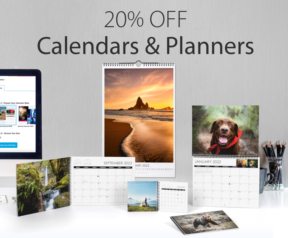 20% Off% Off Calendars & Planners