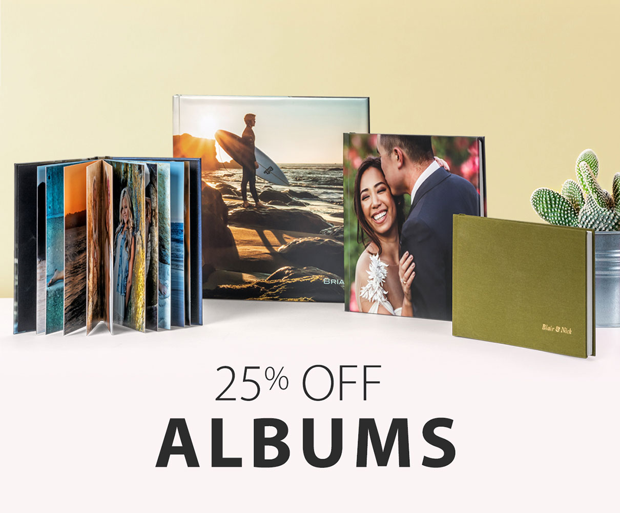 25% Off% Off Albums!